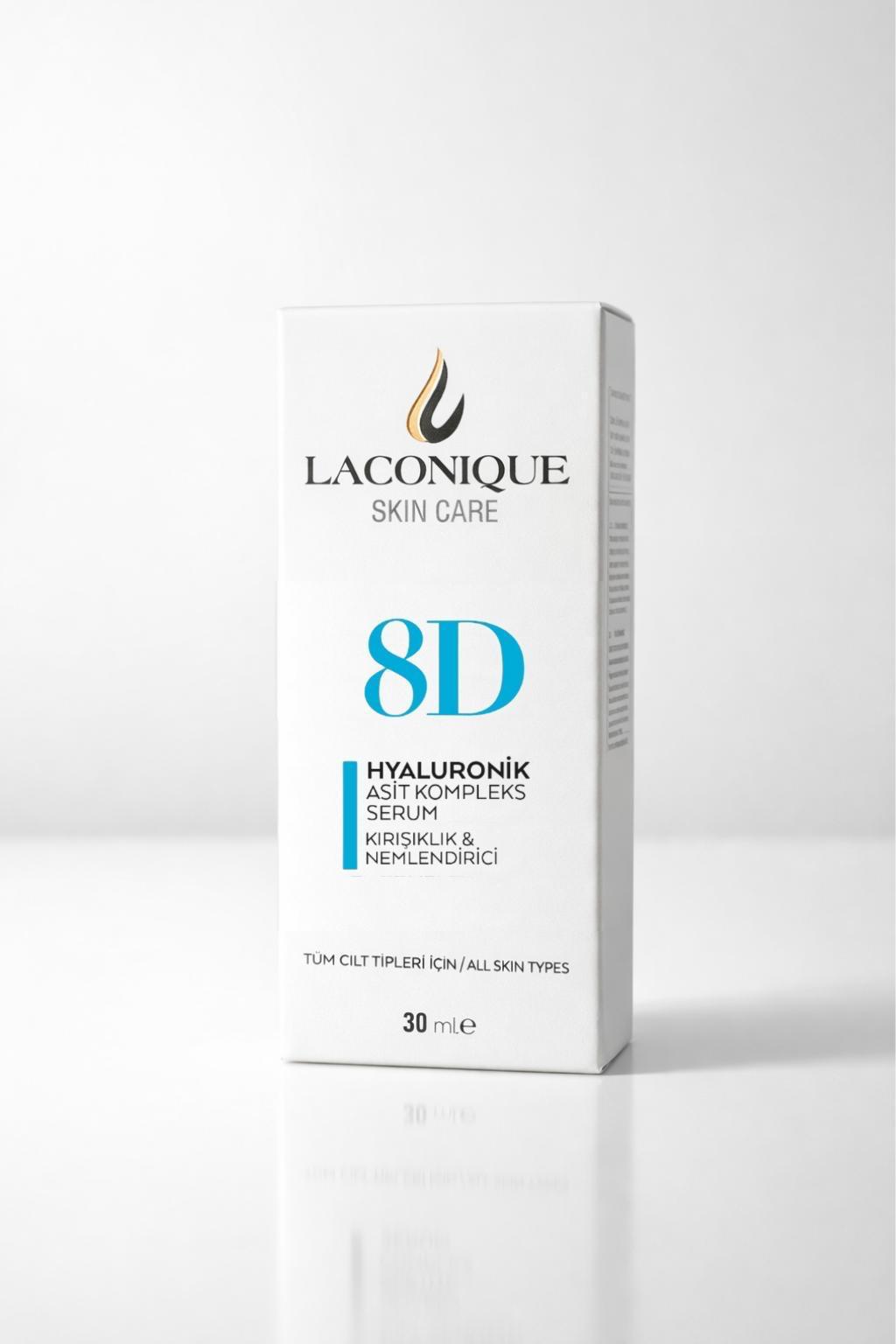 Laconique 8D Hyaluronik Asit Yoğun Nemlendirici Serum Duruş